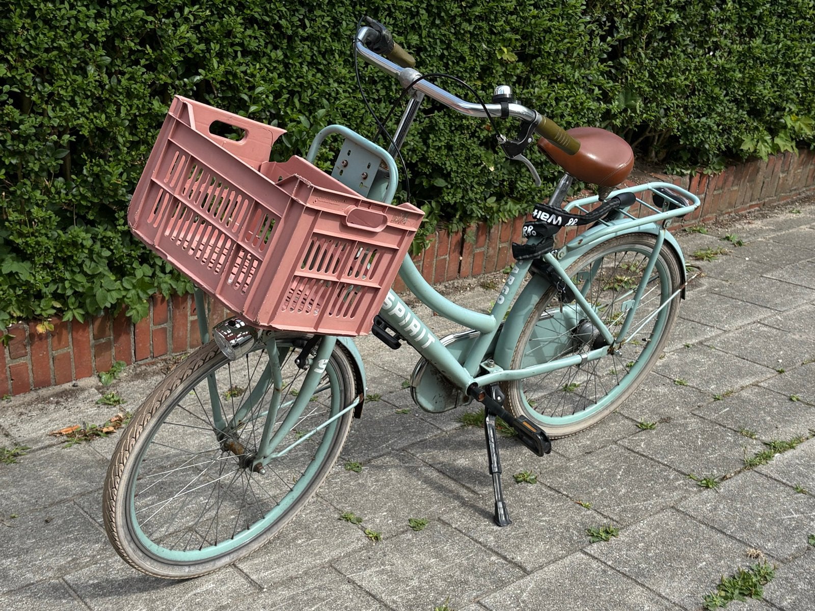Spirit Cargo Transportfiets met Krat en 3 Versnellingen, Ophalen, Gebruikt, Overige merken, Versnellingen