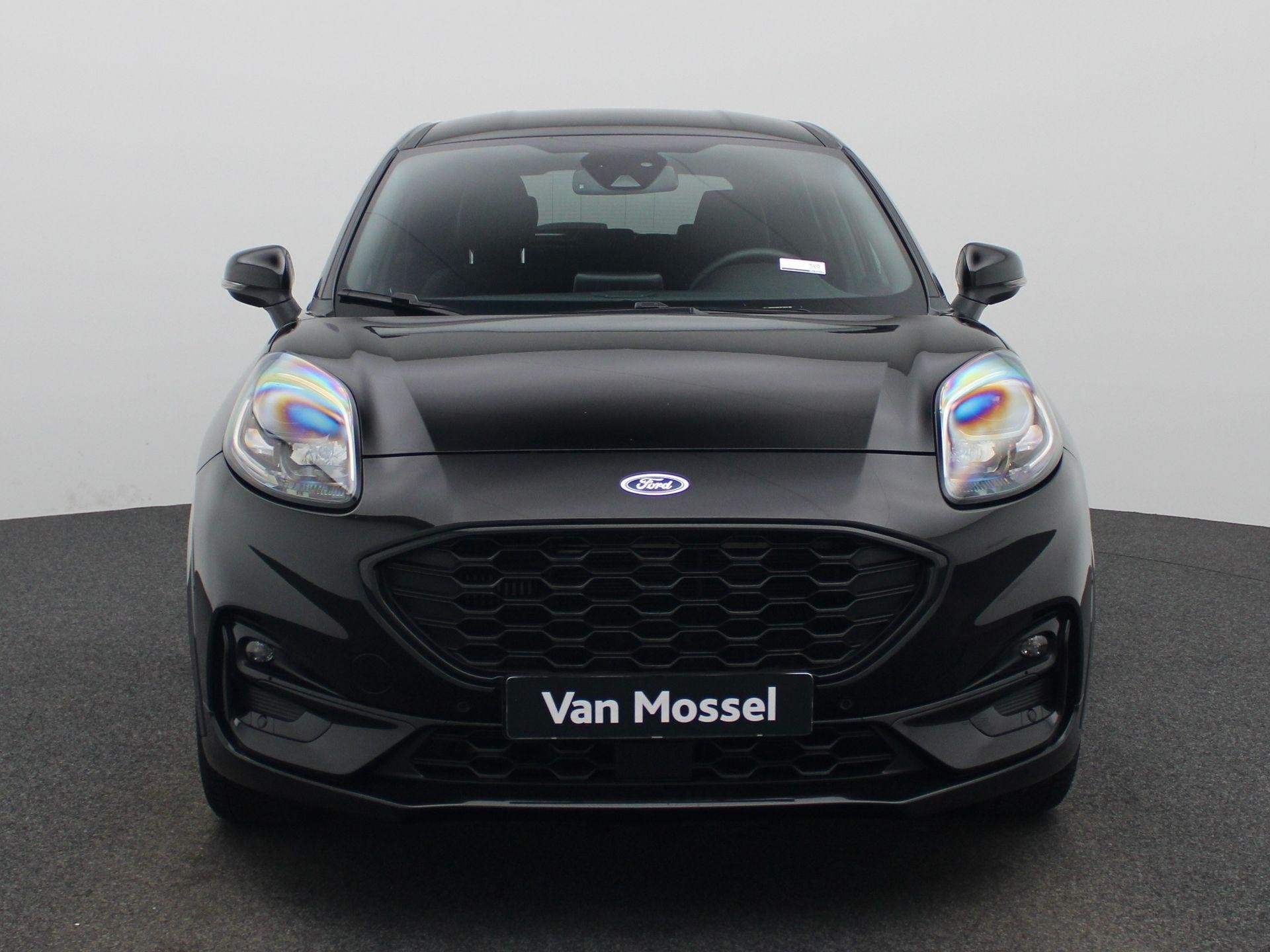 Ford Puma 1.0i Ecoboost mHEV 92kW ST-Line X | Adaptive Cruis, Auto's, Voorwielaandrijving, 12 maanden, Zwart, Automatische klimaatregeling