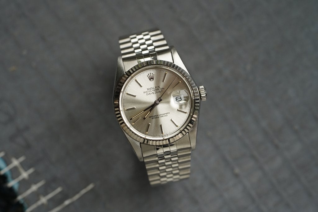 Rolex Datejust 36 ref. 16014 Watch only & service + garantie, Staal, Polshorloge, Ophalen of Verzenden, Zo goed als nieuw