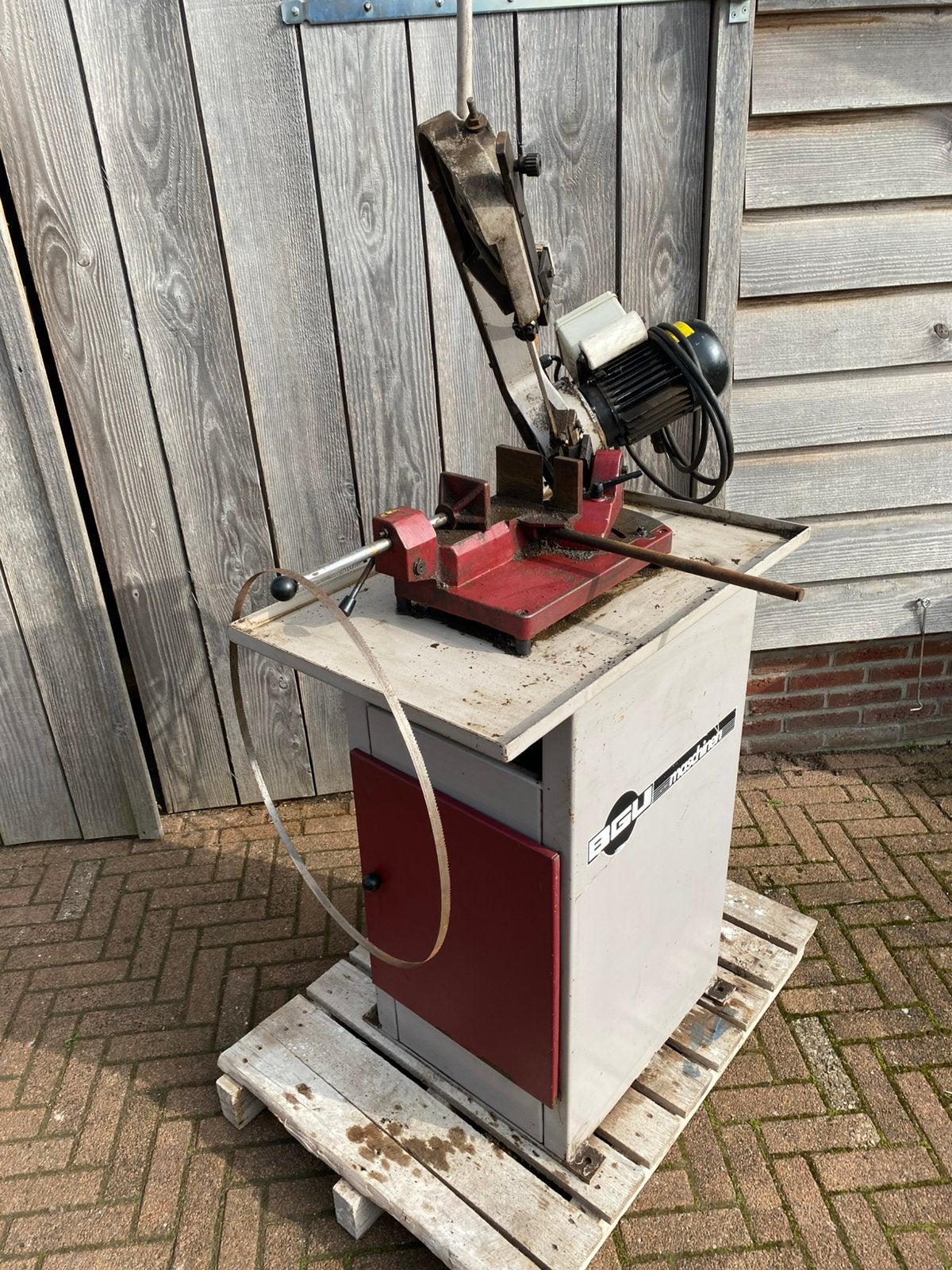 Lintzaag bandzaagmachine, 70 mm of meer, Ophalen of Verzenden, Zo goed als nieuw, Lintzaag