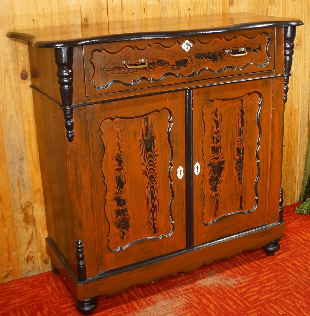 Antiek hal kastje Penantkastje Oude Commode TV meubel chest, Huis en Inrichting, Kasten | Televisiemeubels, Gebruikt, 100 tot 150 cm