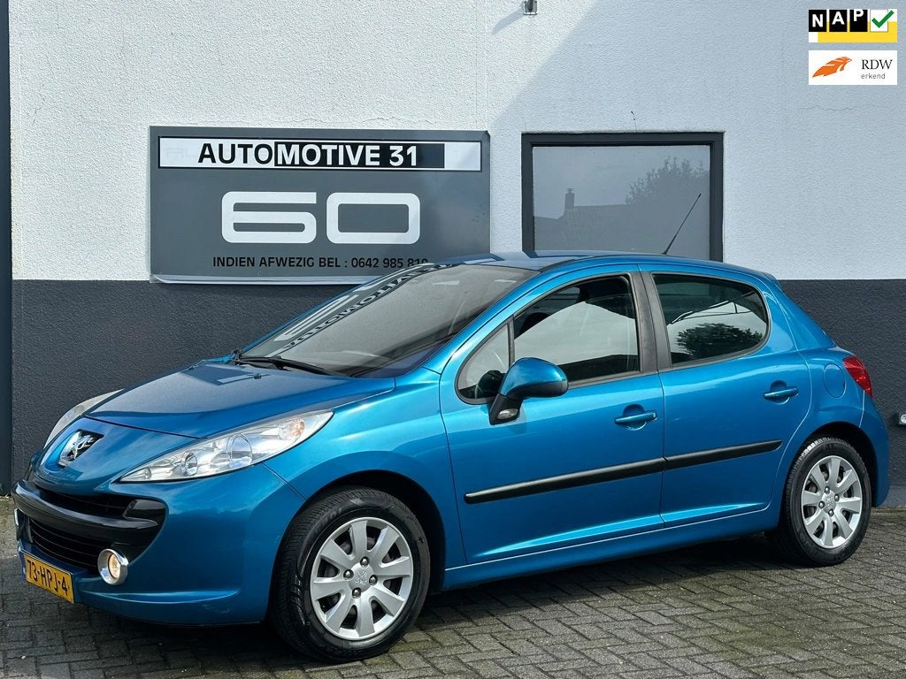 Peugeot 207 1.4 VTi Edition | AIRCO | TREKHAAK | KOOPJE!, Voorwielaandrijving, Stof, Gebruikt, Origineel Nederlands