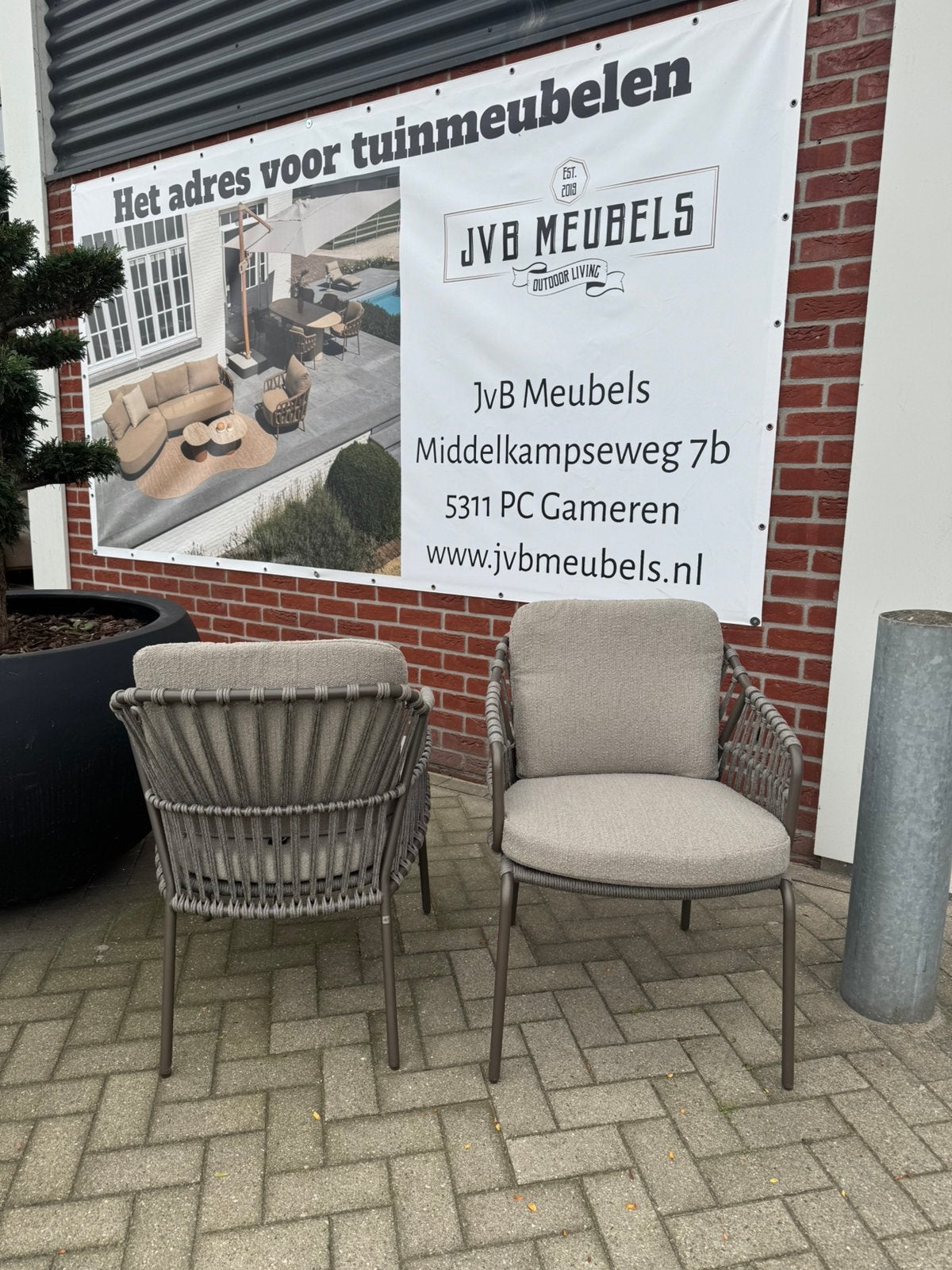 4 Seasons tuinstoel capalbio diningstoel terre, Tuin en Terras, Ophalen of Verzenden, Zo goed als nieuw