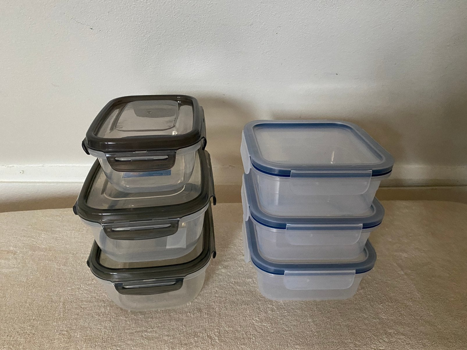 Zgan Ikea vers houd bakjes met klikdeksel, Huis en Inrichting, Ophalen, Zo goed als nieuw, Schaal