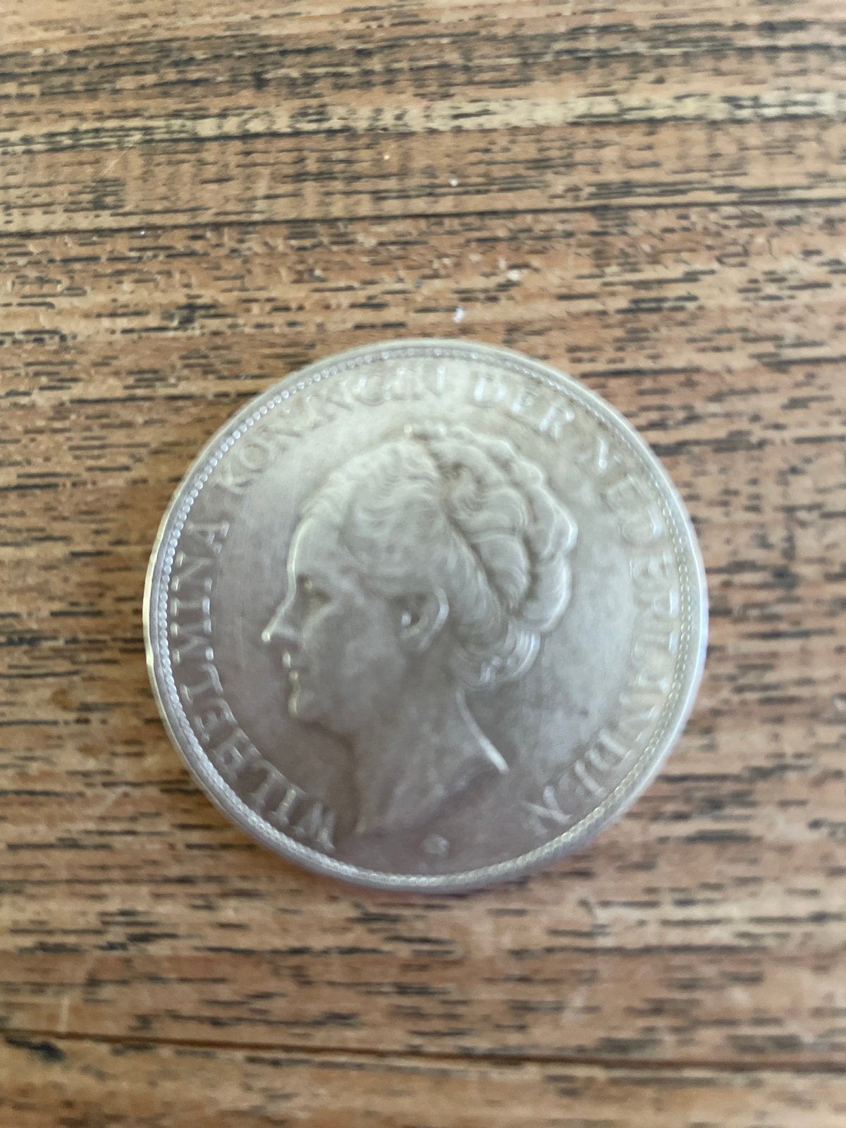 Zilveren 2½ Gulden Munt Koningin Wilhelmina 1930, Postzegels en Munten, Munten | Nederland, Zilver, Ophalen of Verzenden, Koningin Wilhelmina