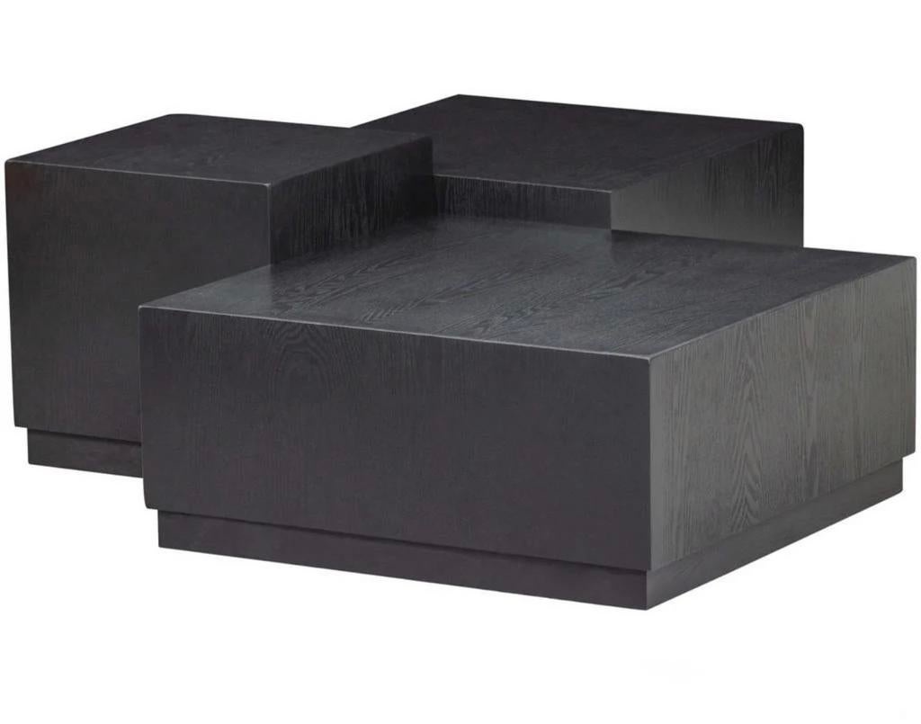 Woood pim salon tafels 3, Huis en Inrichting, Tafels | Salontafels, Ophalen, Zo goed als nieuw, Rond, 50 tot 100 cm