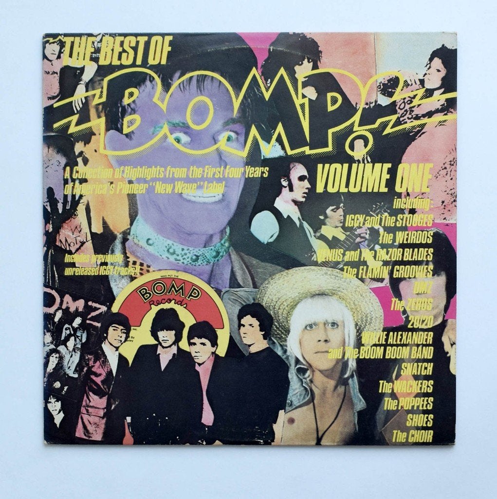 The Best Of Bomp - Volume One 1979 punk/garage. Vinyl, Cd's en Dvd's, Vinyl | Pop, Gebruikt, Verzenden, New wave, Complilatie