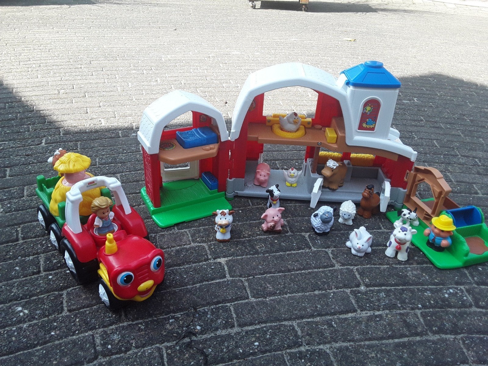 Kinderboerderij set, Ophalen, Speelset