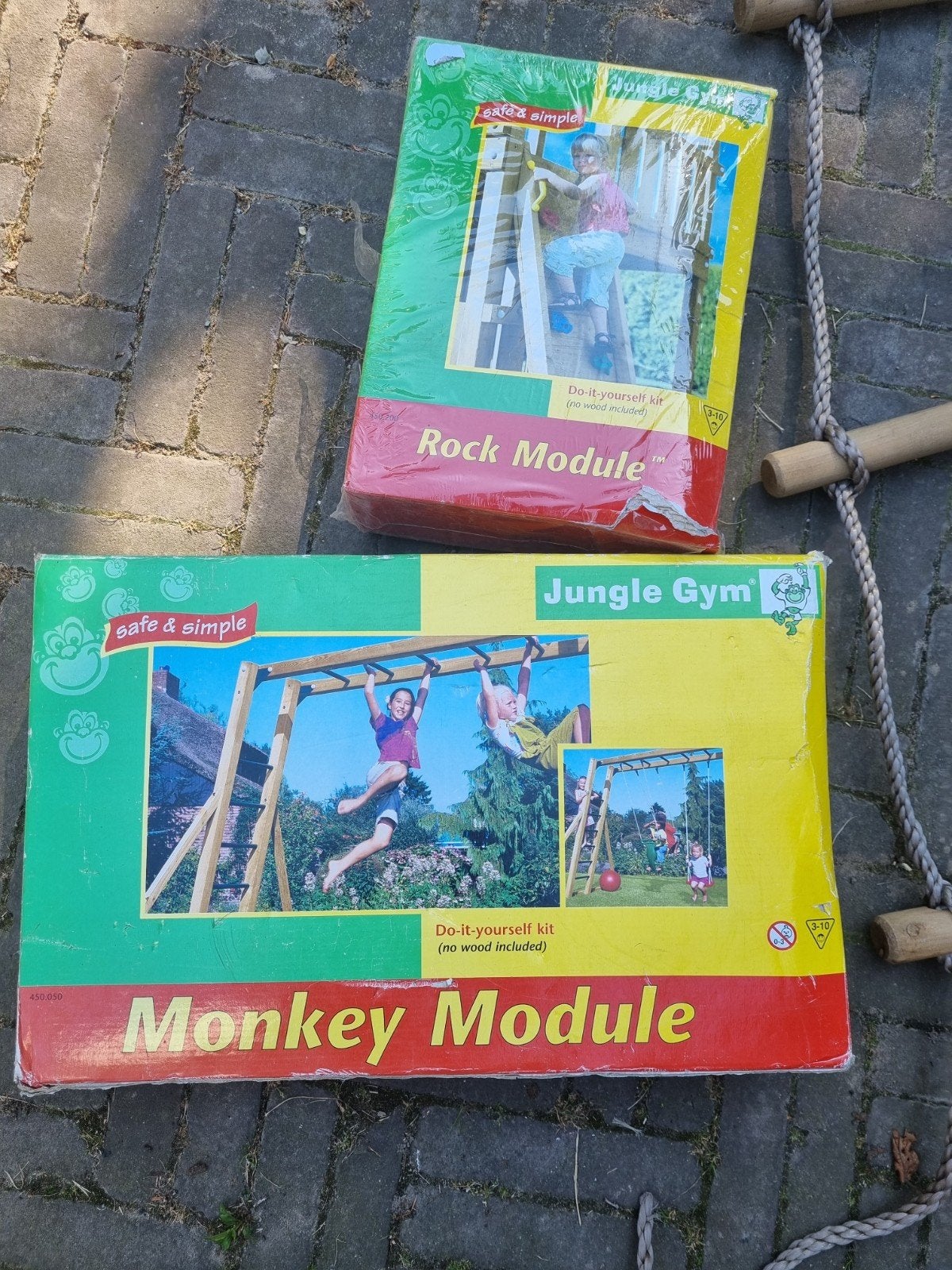 jungle gym  rock module en moncky module, Kinderen en Baby's, Speelgoed | Buiten | Speeltoestellen, Ophalen, Nieuw