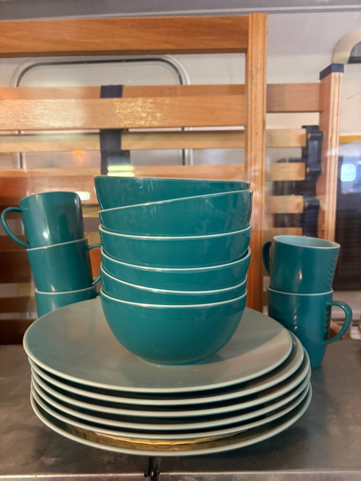 Terquaze servies plastic, Ophalen of Verzenden