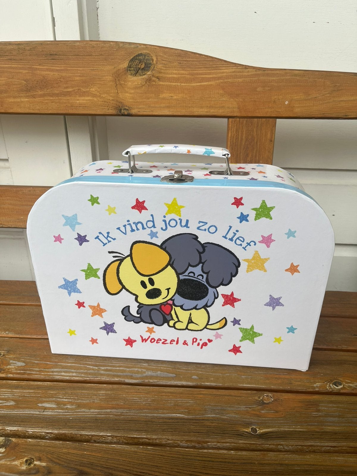 Woezel en pip ik vind jou zo lief koffer kind, Sieraden, Tassen en Uiterlijk, Koffers, Ophalen of Verzenden