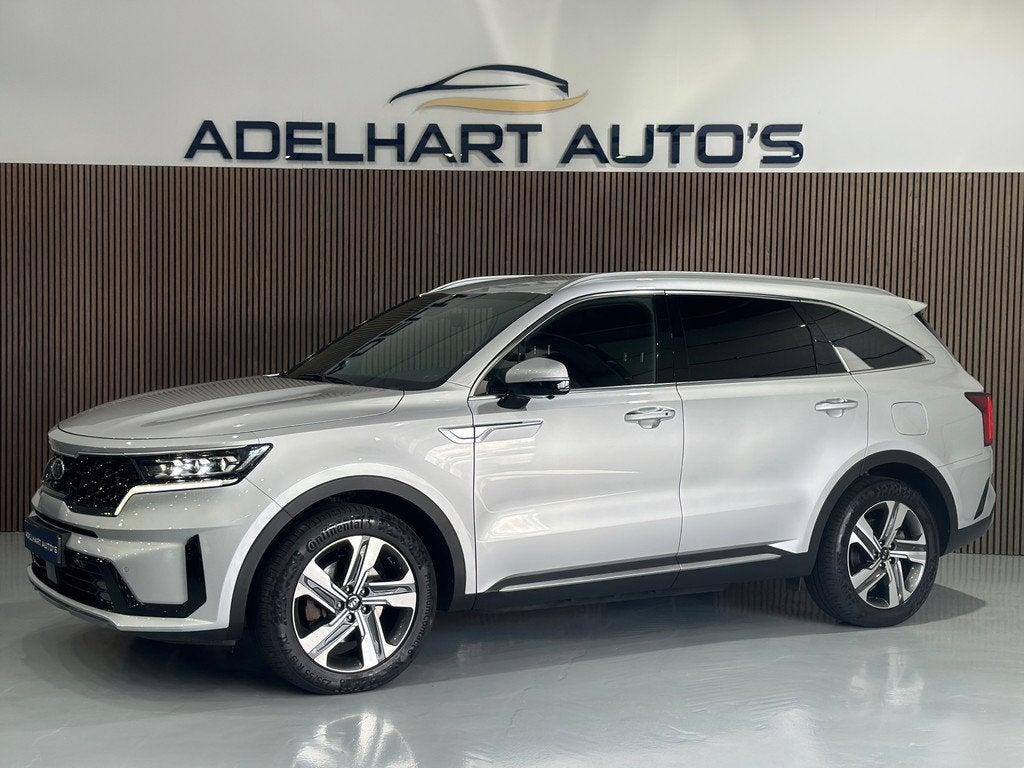 Kia Sorento 1.6 T-GDI Plug-in Hybrid 4WD ExecutiveLine 7 Per, Zwart, 4 cilinders, 7 stoelen, Hybride Elektrisch/Benzine