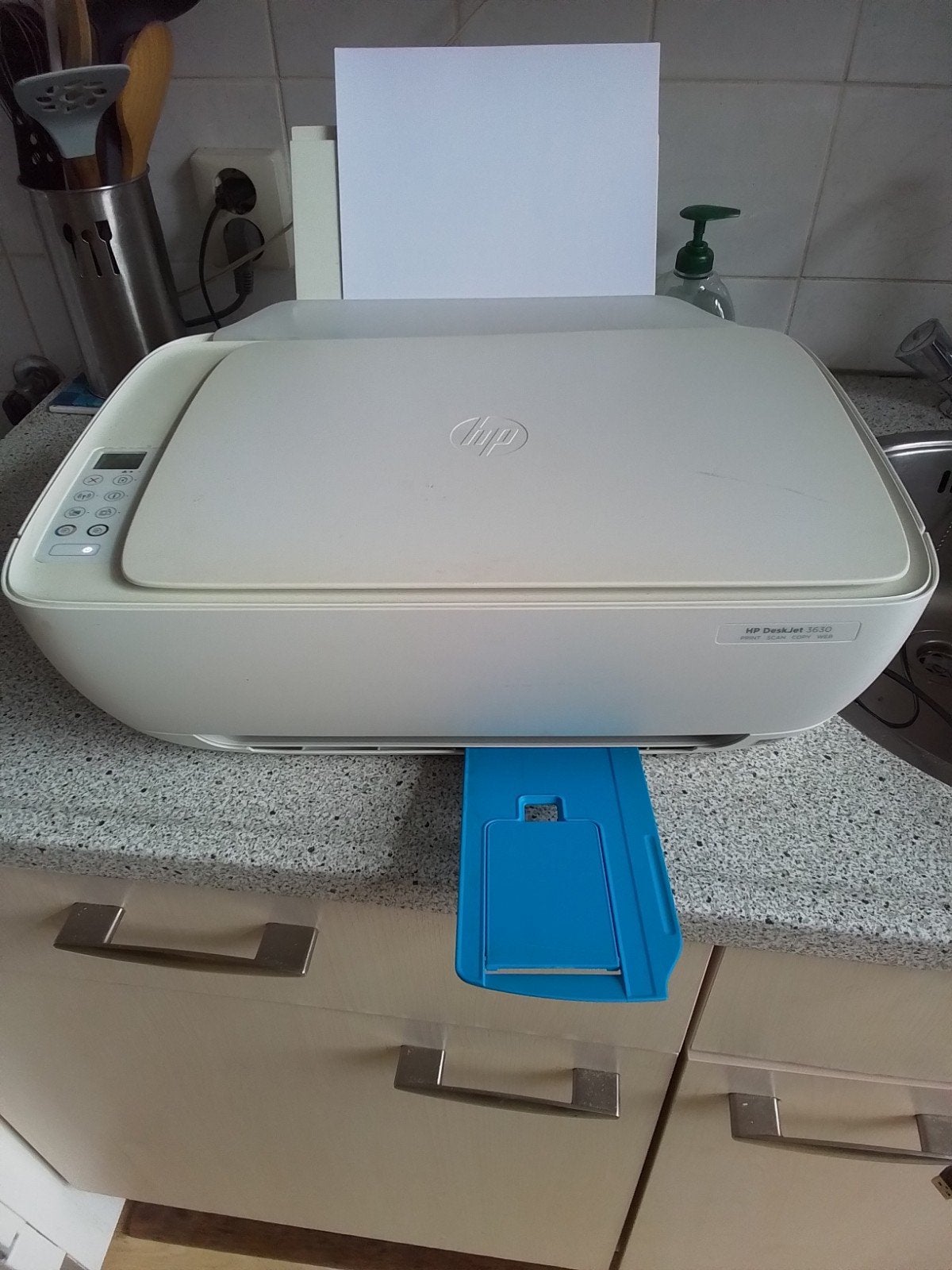 Hp printer, Ophalen, Gebruikt
