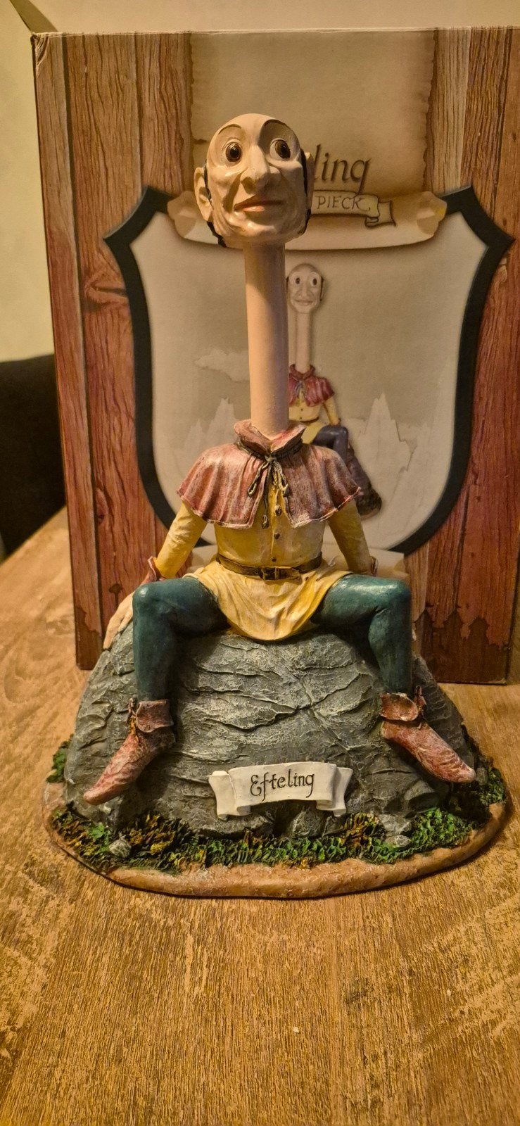 Efteling Langnek beeldje - Wegens stoppen hobby, Verzamelen, Efteling, Zo goed als nieuw, Beeldje of Poppetje, Ophalen of Verzenden