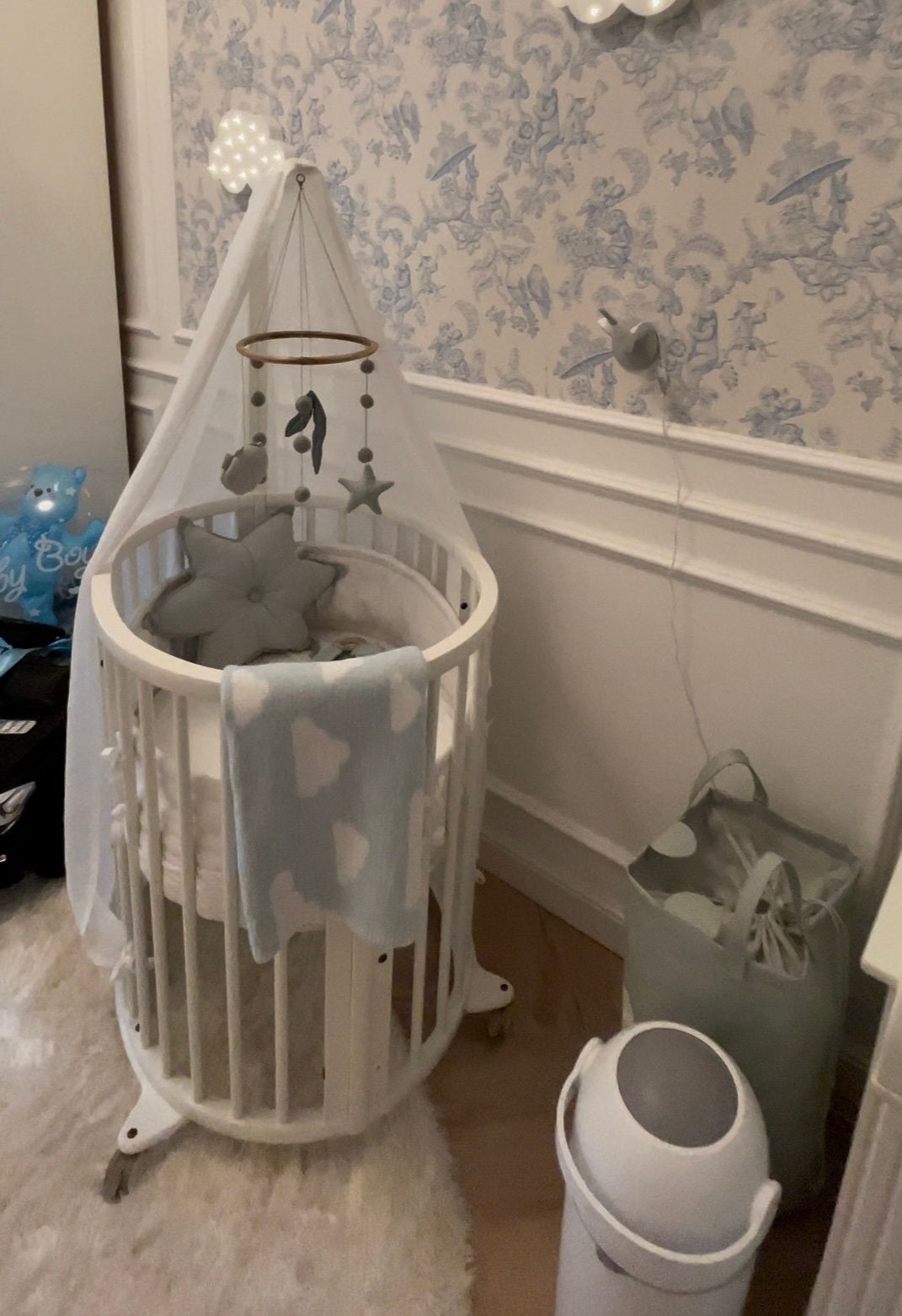 Stokke Sleepi mini v2 - wit, Kinderen en Baby's, Babywiegjes en Ledikanten, Ophalen, Gebruikt, Wieg
