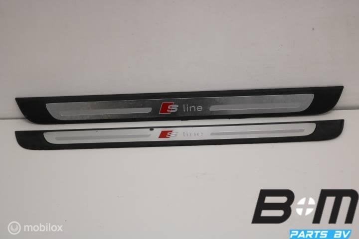 Set S-line instaplijsten voorzijde Audi A3 8V 8V4853491B, Auto-onderdelen, Gebruikt