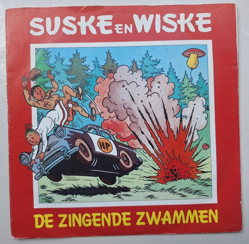 Single - Suske en Wiske - De zingende zwammen, Verzenden, Suske en Wiske, Zo goed als nieuw, Gebruiksvoorwerp