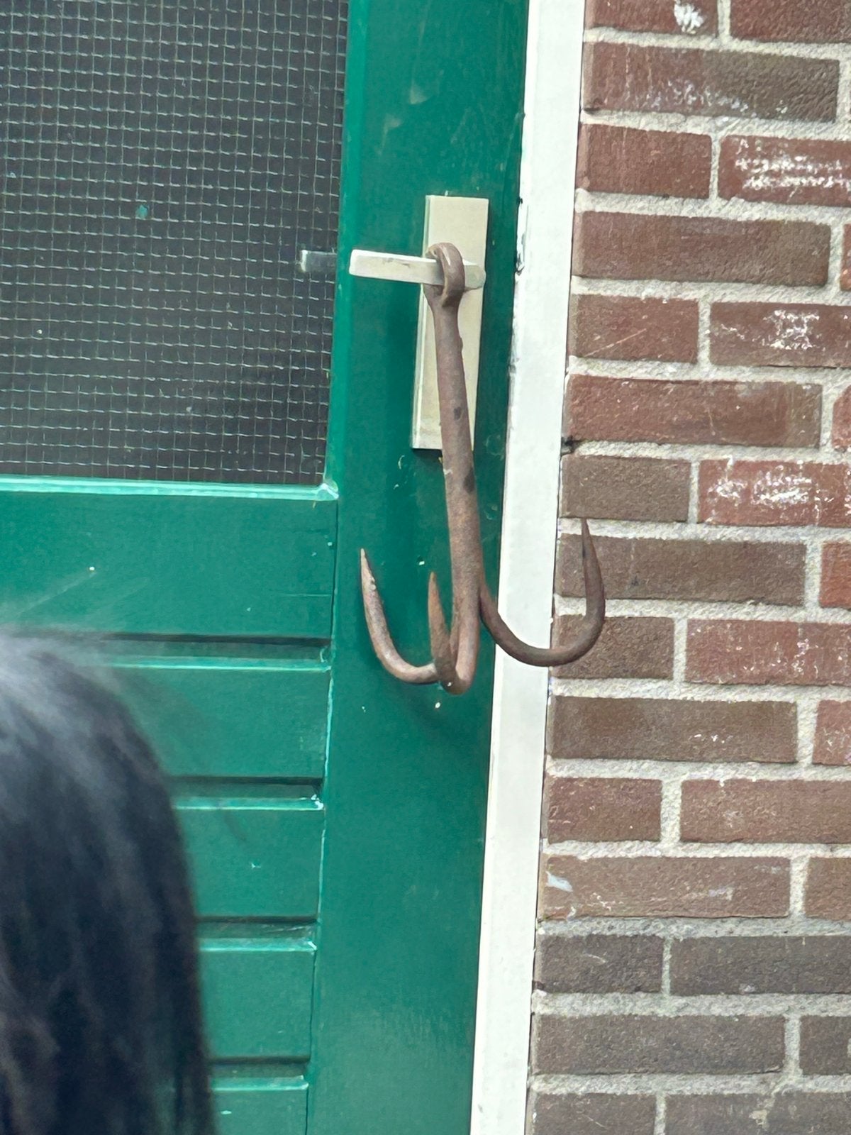 Authentieke oude slagershaak / vleeshaak, Ophalen of Verzenden