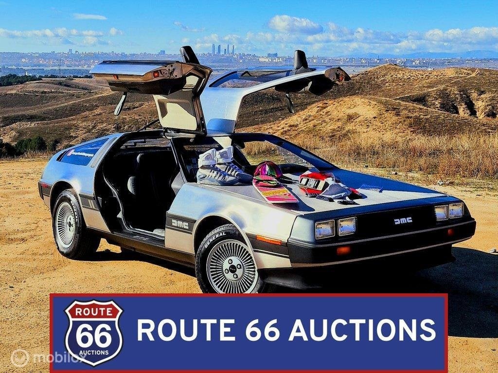 DeLorean DMC-12 | 1981 | Route 66 Auctions, Overige merken, Overige carrosserieën, Zwart, Bedrijf