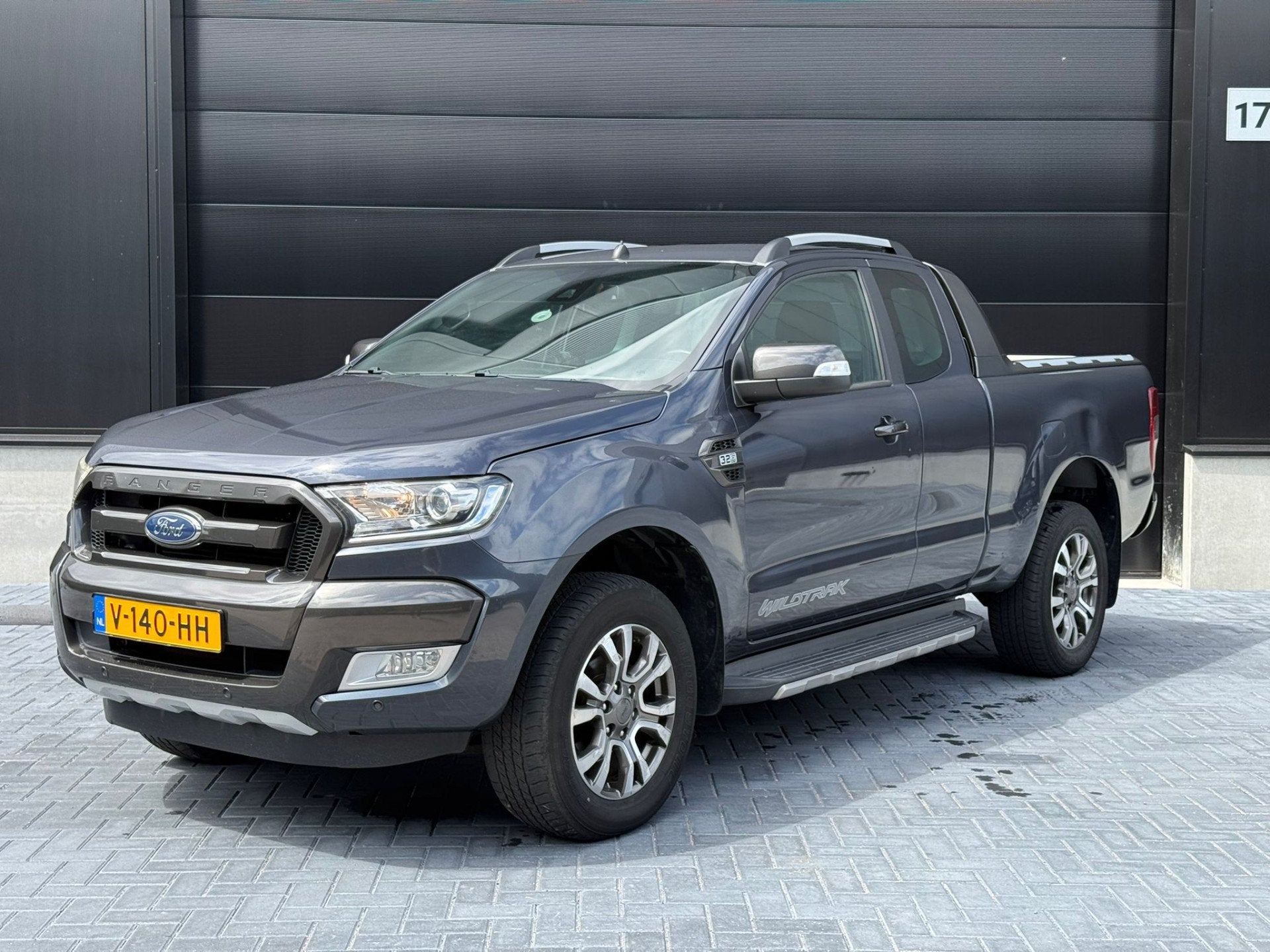 Ford Ranger 3.2 TDCi 4X4 Wildtrak Supercab Dealer onderhoude, Automaat, Gebruikt, Blauw, Leder en Stof