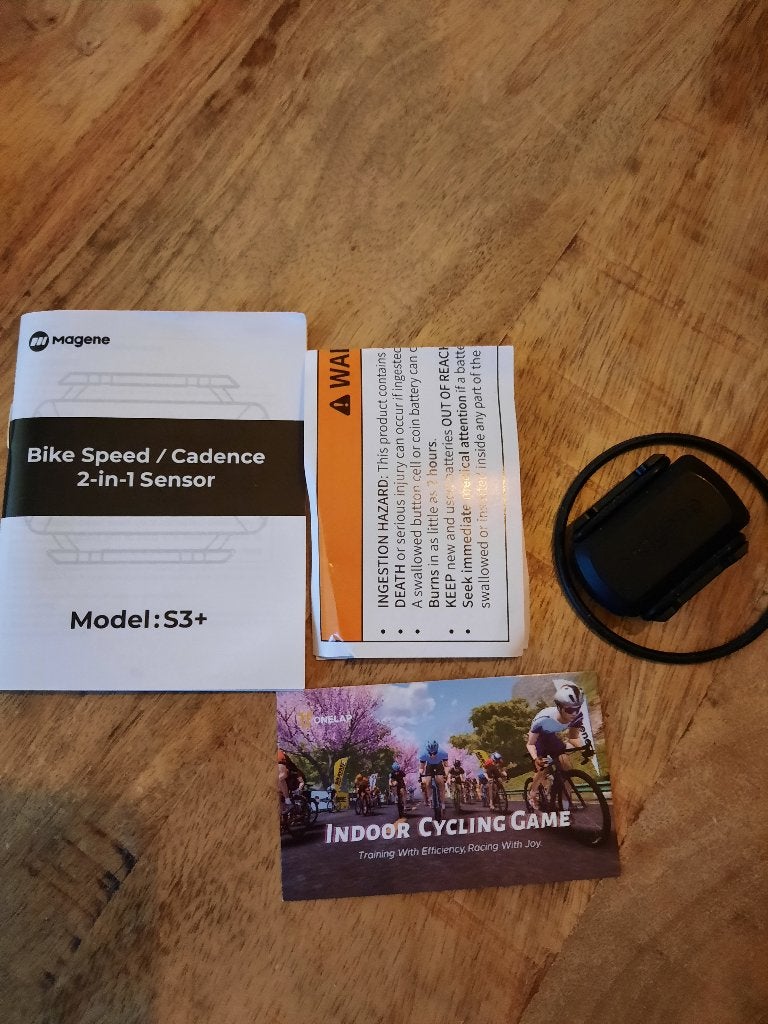 Magene S3 Snelheids- en Cadanssensor (ANT+ / Bluetooth), Ophalen of Verzenden, Zo goed als nieuw, Overige typen
