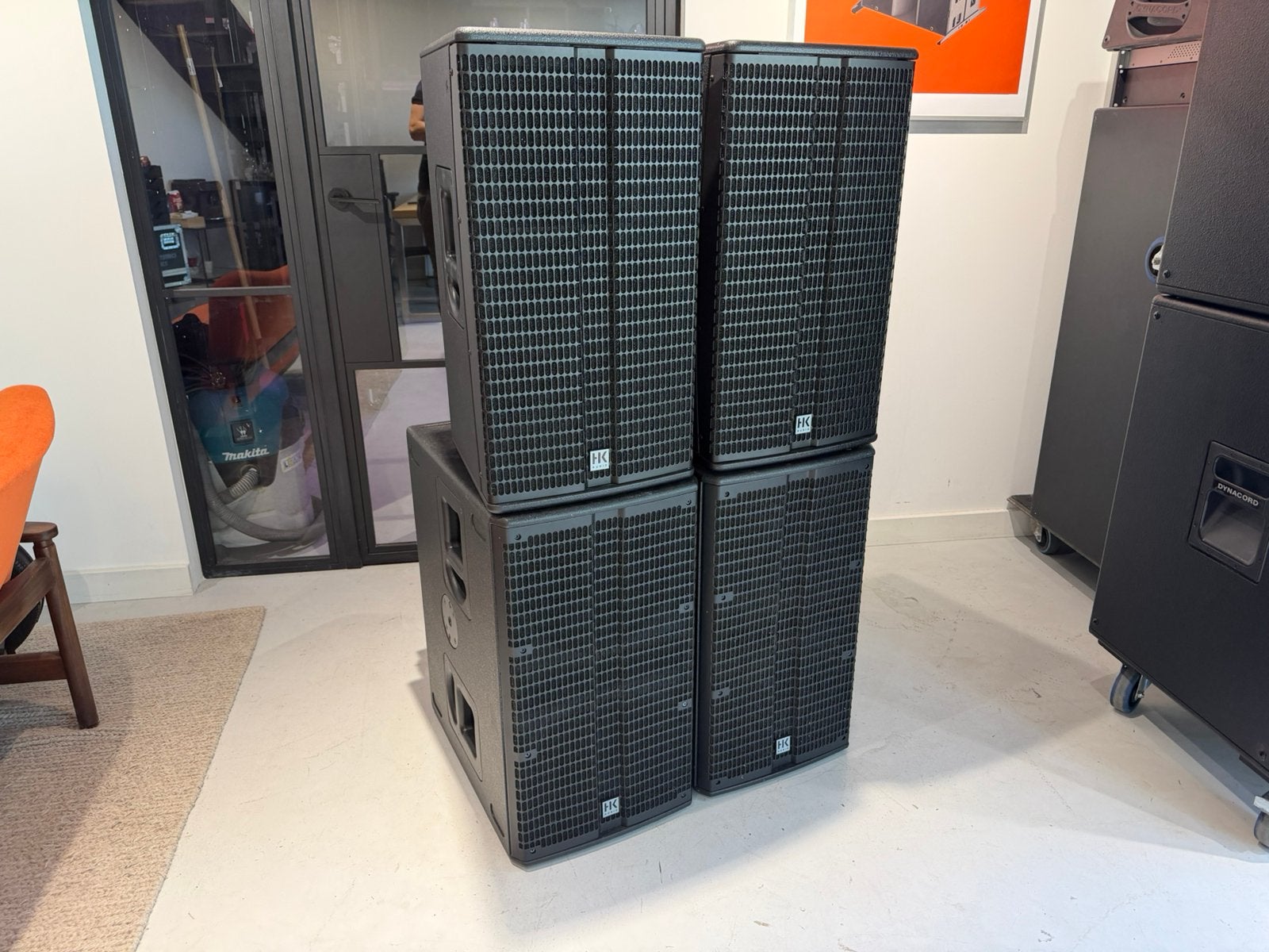 HK Audio Linear 3, topstaat actief, Subwoofer, Geen, Geen, Zo goed als nieuw