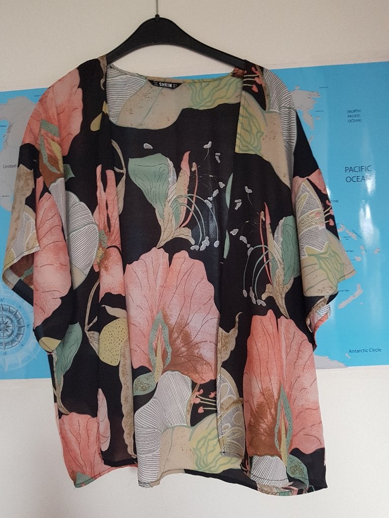 LEUK HES MAAT S, Overige kleuren, Ophalen of Verzenden, Korte mouw, Maat 36 (S)
