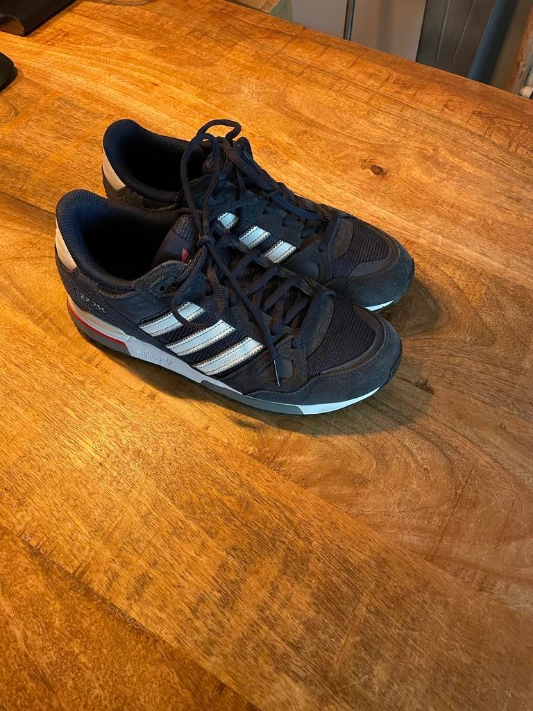 Adidas ZX 750 Sneakers - Donkerblauw, Maat 42, Ophalen of Verzenden, Gedragen, Blauw, Sneakers of Gympen