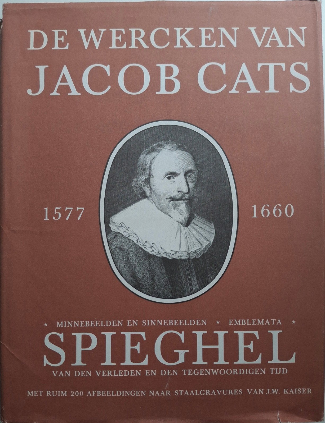 De Wercken van Jacob Cats - 1882 editie, Ophalen of Verzenden, Gelezen, Jacob Cats, Nederland