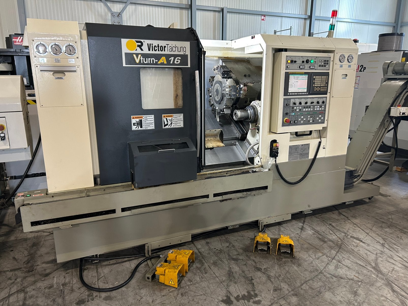 Victor Vturn-A16 CNC Draaibank, Doe-het-zelf en Verbouw, Draaibanken, Ophalen, Zo goed als nieuw, Metaaldraaibank, Computergestuurd (Cnc)