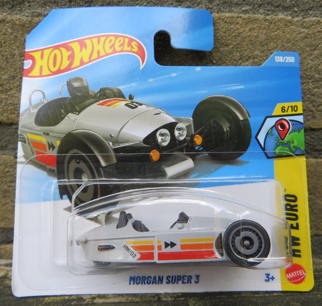Hotwheels Morgan Super 3 3 Wheeler, Ophalen of Verzenden, Nieuw, Auto