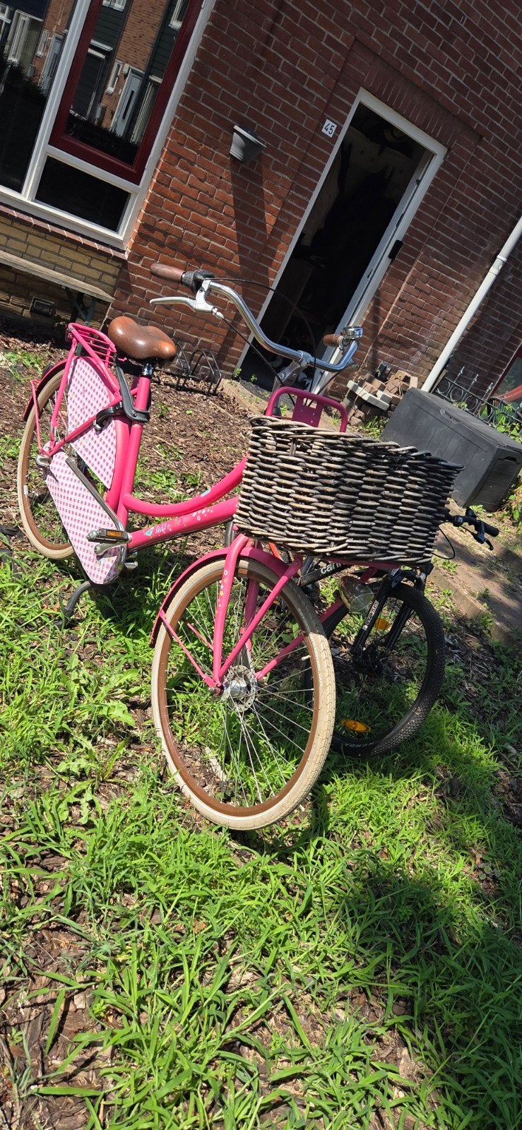 te koop leuke lief fiets, Ophalen, Gebruikt, 20 inch, Cortina transport fiets