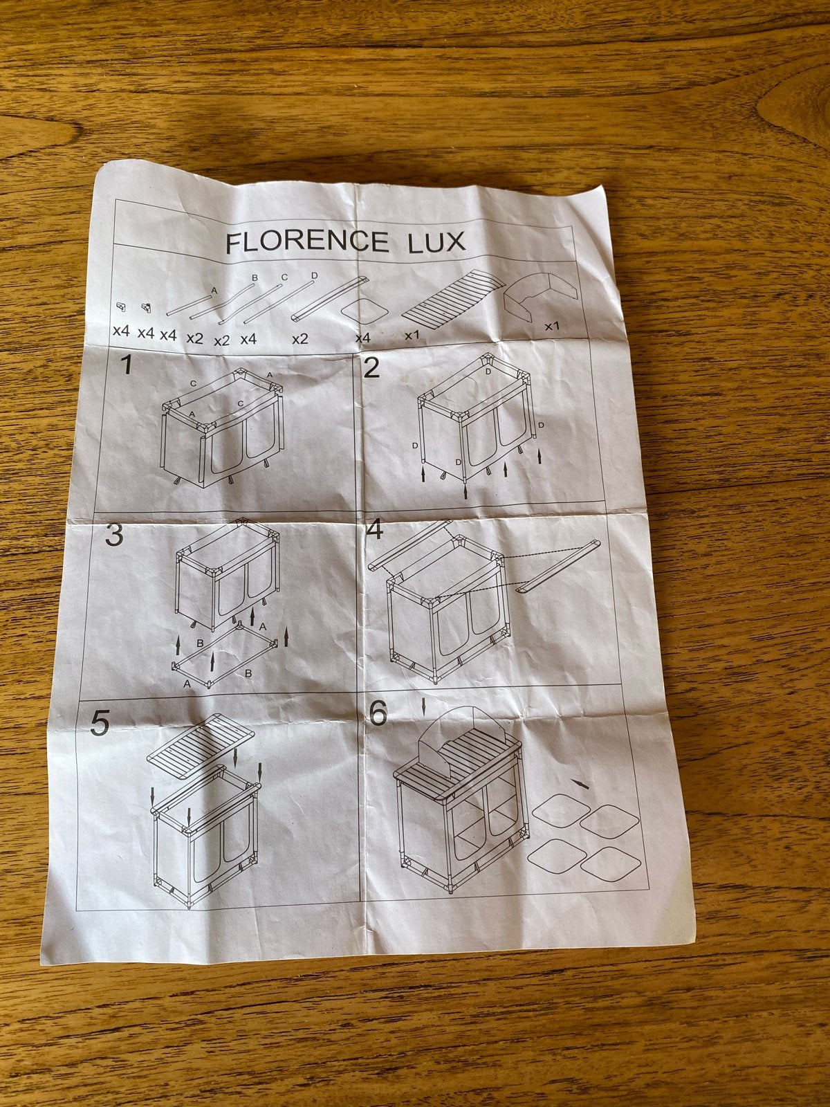 Florence Lux campingkeuken - Zo goed als nieuw, Caravans en Kamperen, Kampeeraccessoires, Ophalen, Zo goed als nieuw