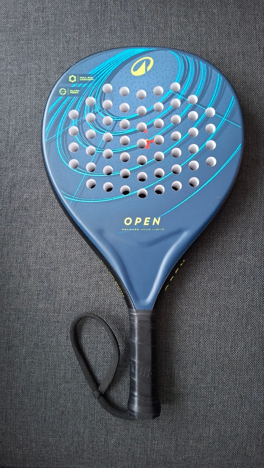 Padel racket Kuikma PR 500 Open - Zo goed als nieuw, Ophalen of Verzenden, Zo goed als nieuw