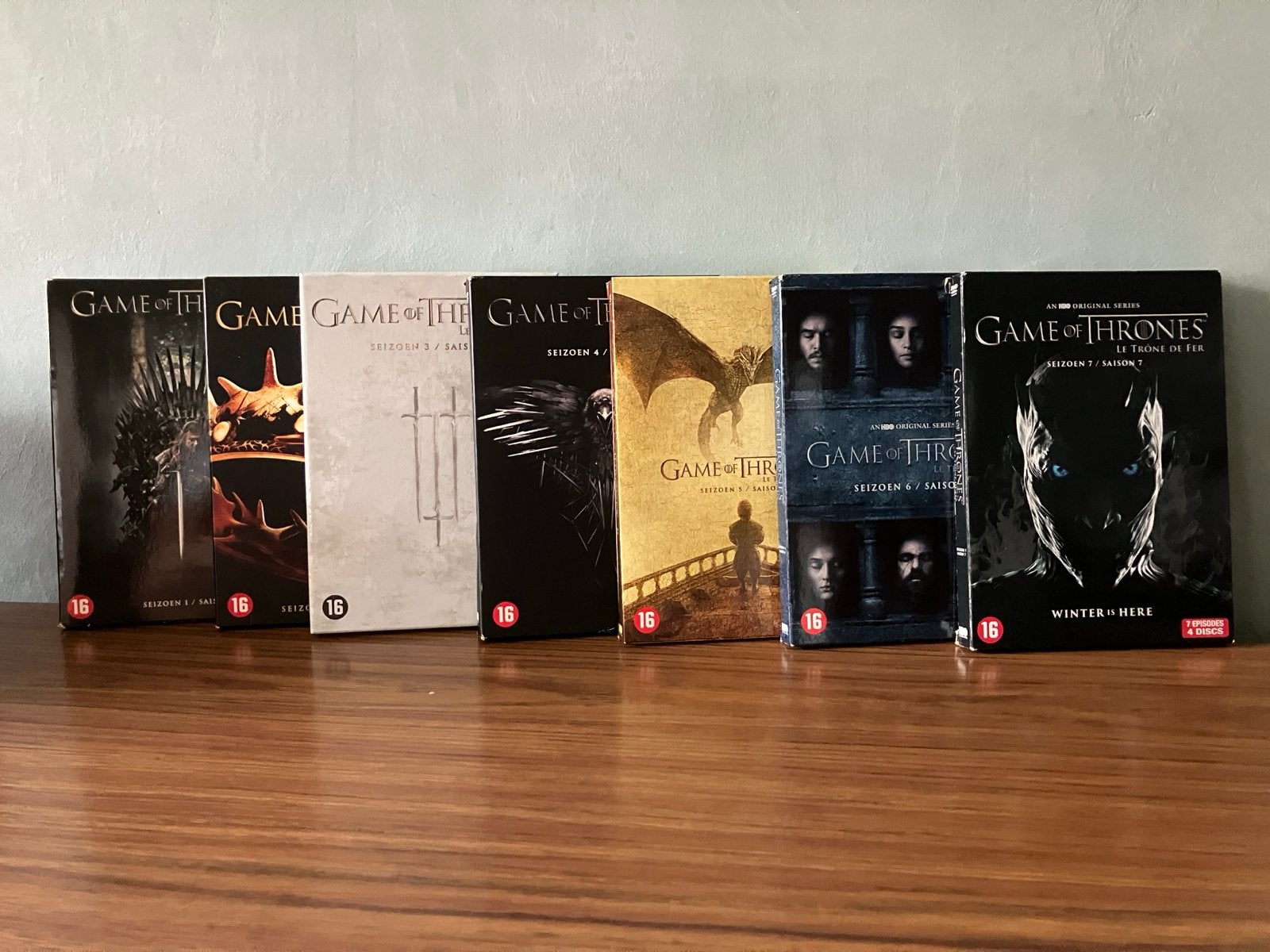 Game of Thrones Seizoenen 1-7 DVD Boxset, Engels, Vanaf 16 jaar, Nederlands, Science Fiction en Fantasy