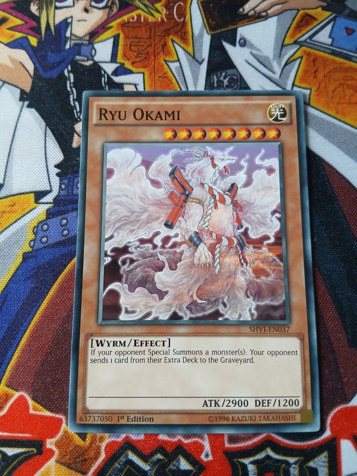 Ryu Okami - SHVI - Yu-Gi-Oh, Ophalen of Verzenden, Zo goed als nieuw