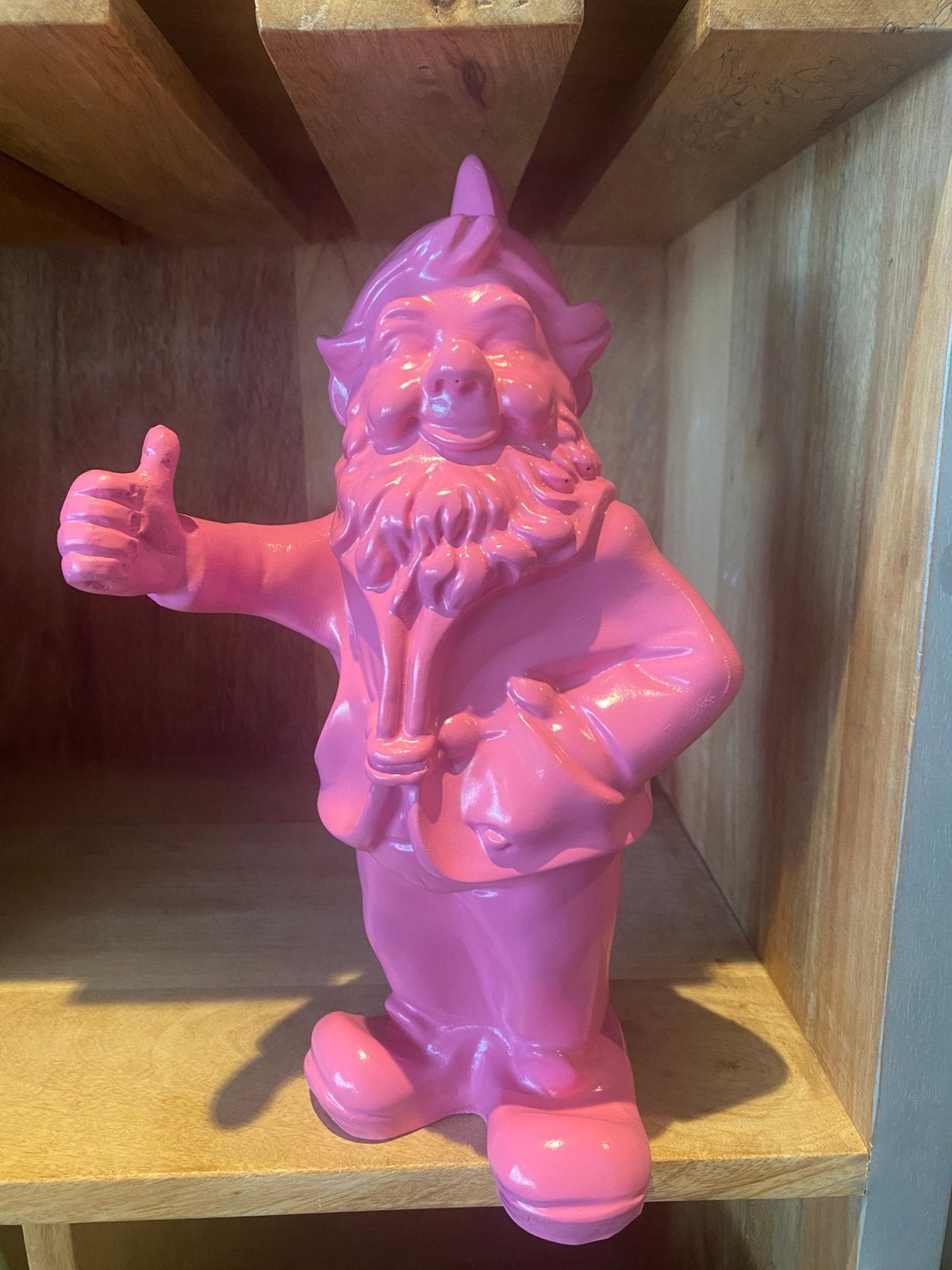 Kabouter duim roze 30cm, Huis en Inrichting, Woonaccessoires | Overige, Ophalen, Nieuw