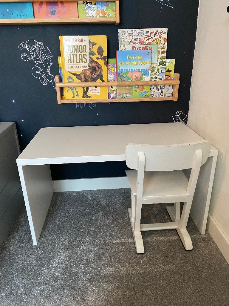 IKEA smastad tafel bank bureau wit, Ophalen, Gebruikt, Tafel