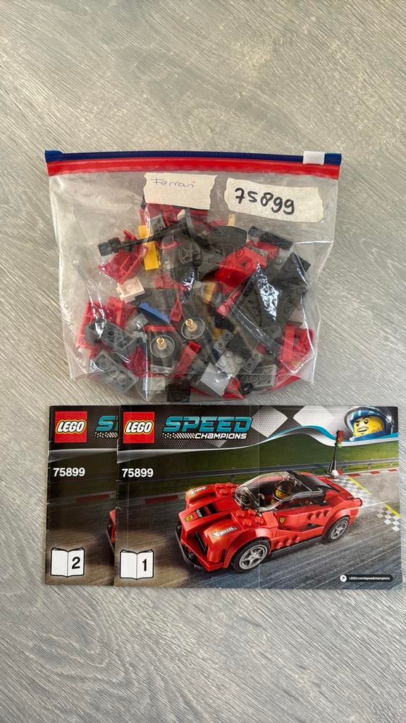 Lego Speed Champions Ferrari 75889, Ophalen of Verzenden, Zo goed als nieuw