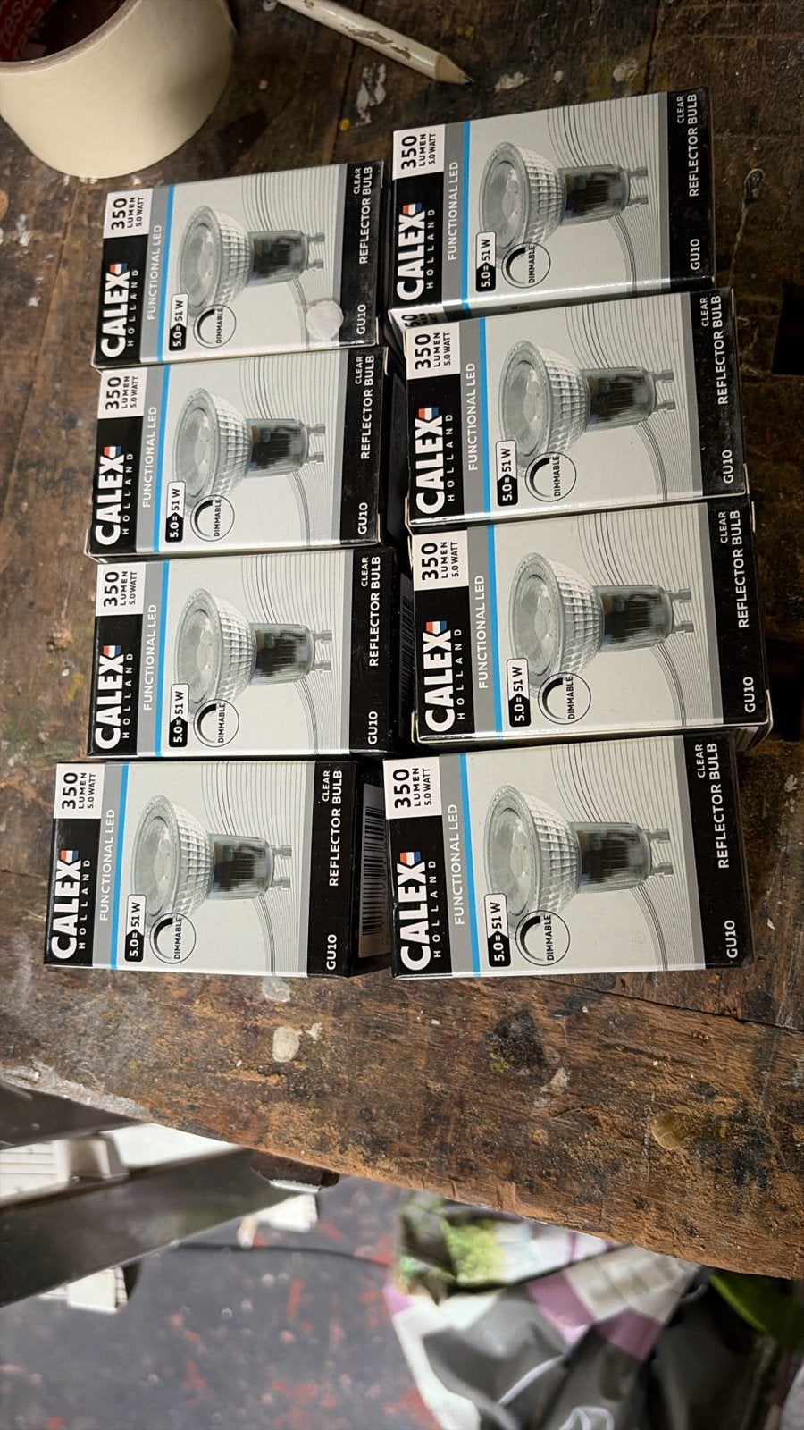 Nieuwe Calex GU10 LED Reflectorlampen 5W (350 Lumen), GU10, Nieuw, Dimbaar, Calex
