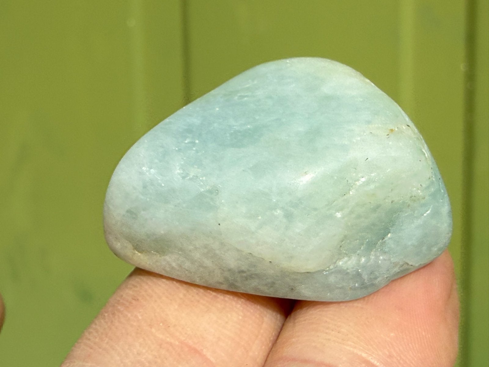 Aquamarijn mineralen edelstenen, Verzamelen, Ophalen of Verzenden, Mineraal