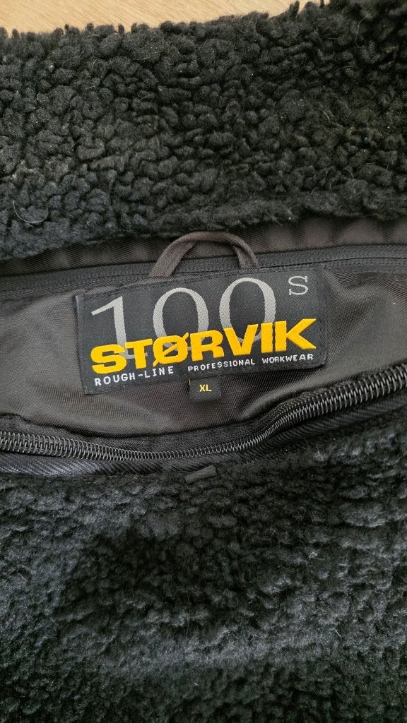 STØRVIK Pilotjack - 4 Seizoenen - Teddy - Maat XL - Zwart, Kleding | Heren, Onbekend, Zwart, Ophalen of Verzenden, Maat 56/58 (XL)