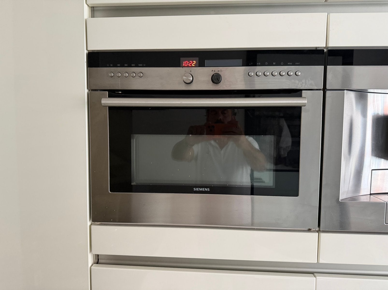 Te koop Siemens combi oven, Ophalen, 45 tot 50 cm, Gebruikt, Siemens