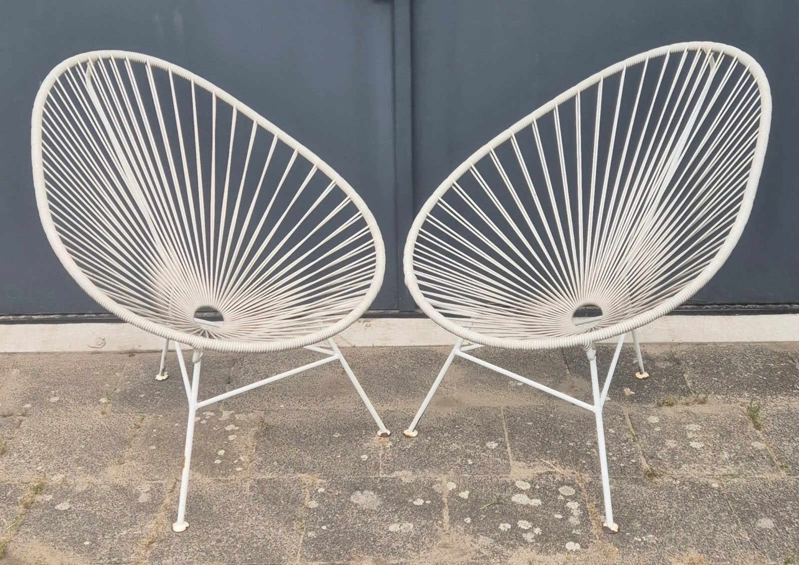 Originele Acapulco Design Loungestoelen – Wit