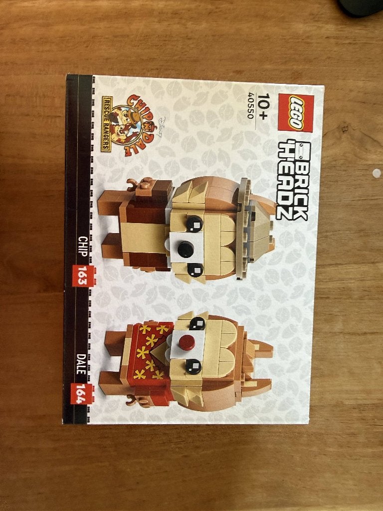 LEGO 40550 BrickHeadz Chip & Dale / Knabbel & Babbel, Kinderen en Baby's, Ophalen of Verzenden, Nieuw