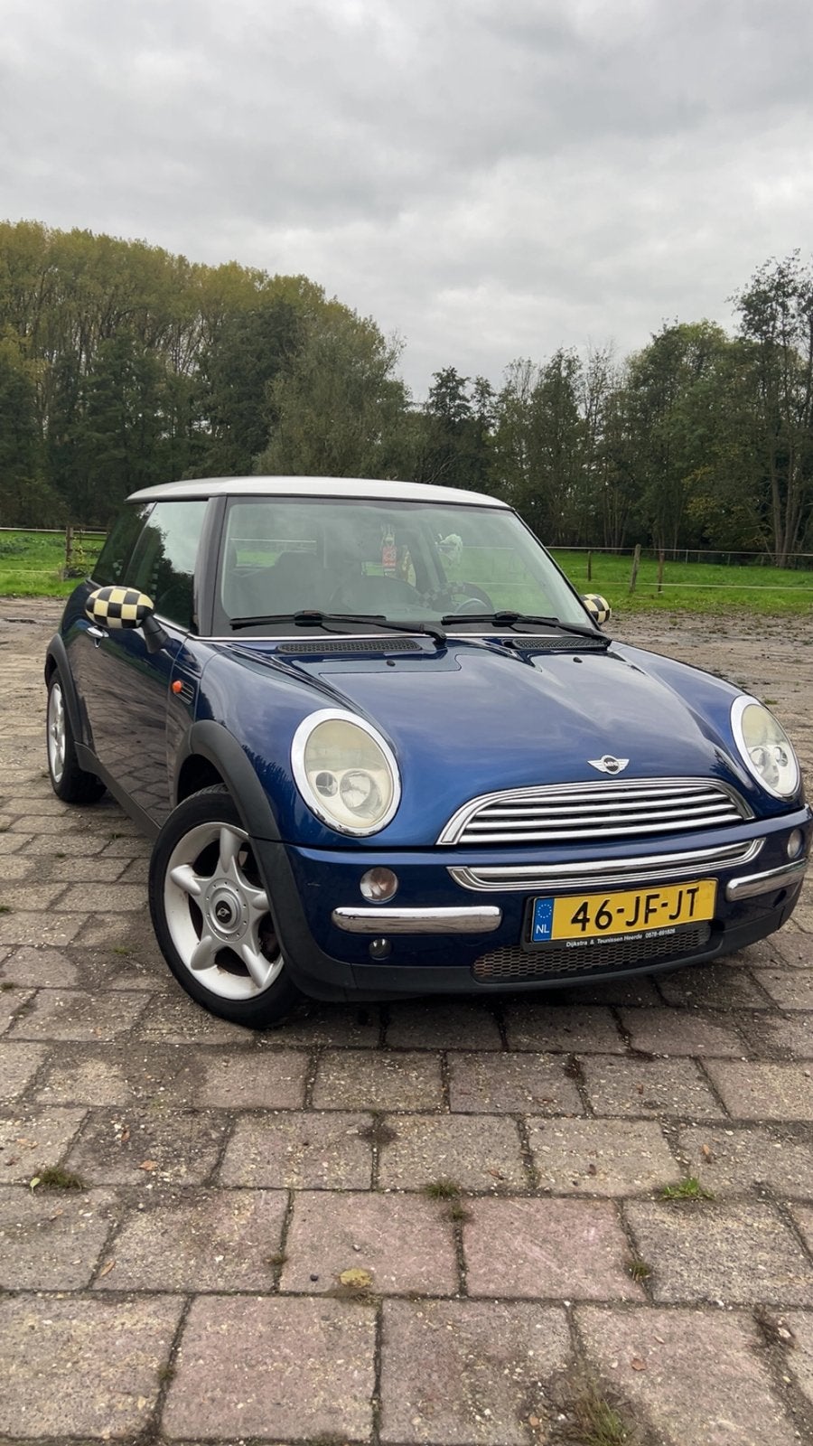 Mini 1.6 16V Cooper 2002 Blauw limited edition., Ophalen, Blauw