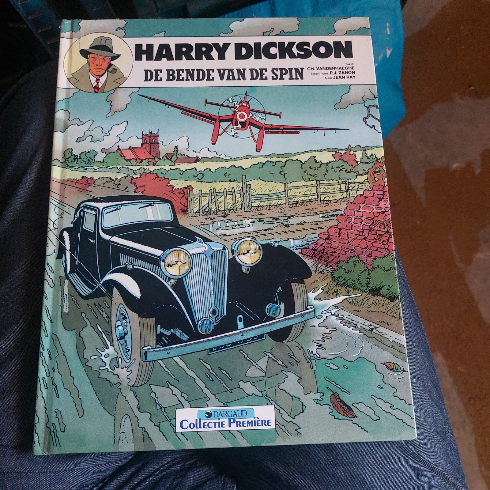 Harry Dickson - De Bende van de Spin (Dargaud Collectie), Eén stripboek, Ophalen of Verzenden, Zo goed als nieuw, Ch. Vanderhaeghe, Jean Ray