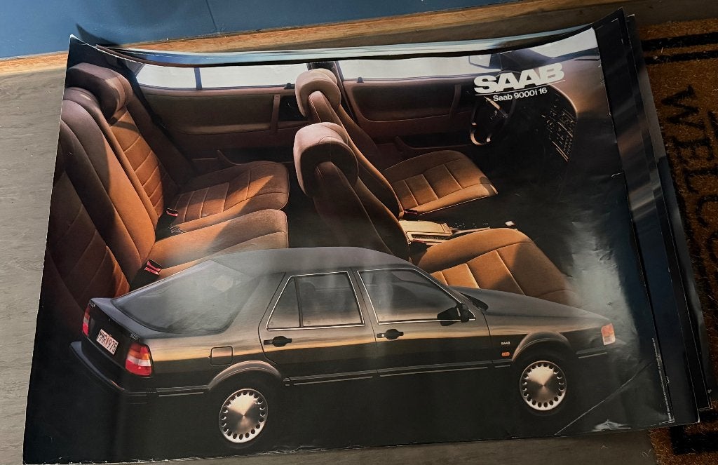 Saab 9000 poster, Ophalen, Gelezen, Overige merken