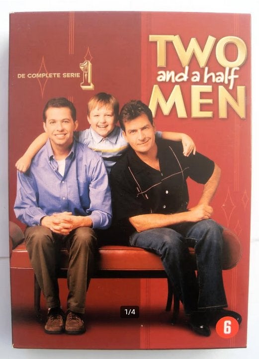 Two and a Half man - seizoen 1 (originele dvd's), Gebruikt, Seizoen 1, Ophalen of Verzenden, Komedie