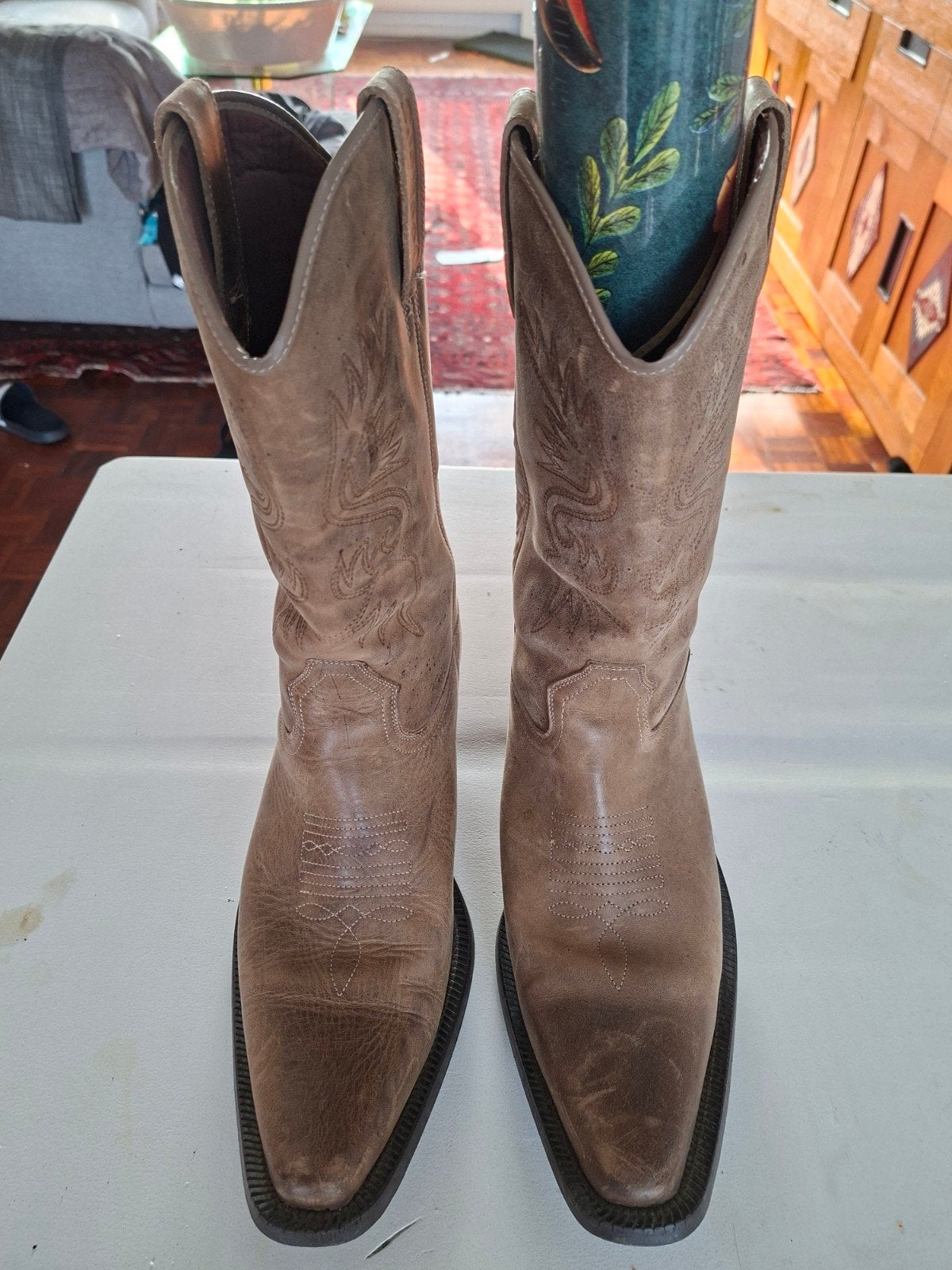 Western Laarzen Docker's Maat 46, Kleding | Dames, Hoge laarzen, Bruin, Docker's, Ophalen of Verzenden